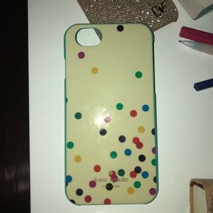 iPhone 6/6s polka dot Kate Spade case
